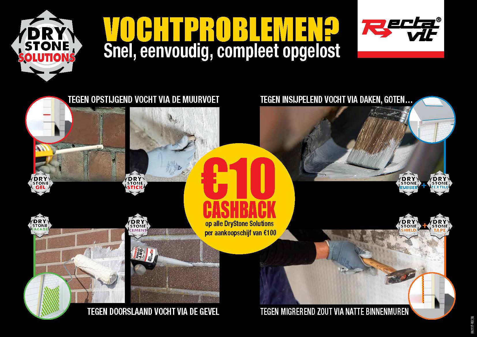 Rectavit Drystone cashback actie
